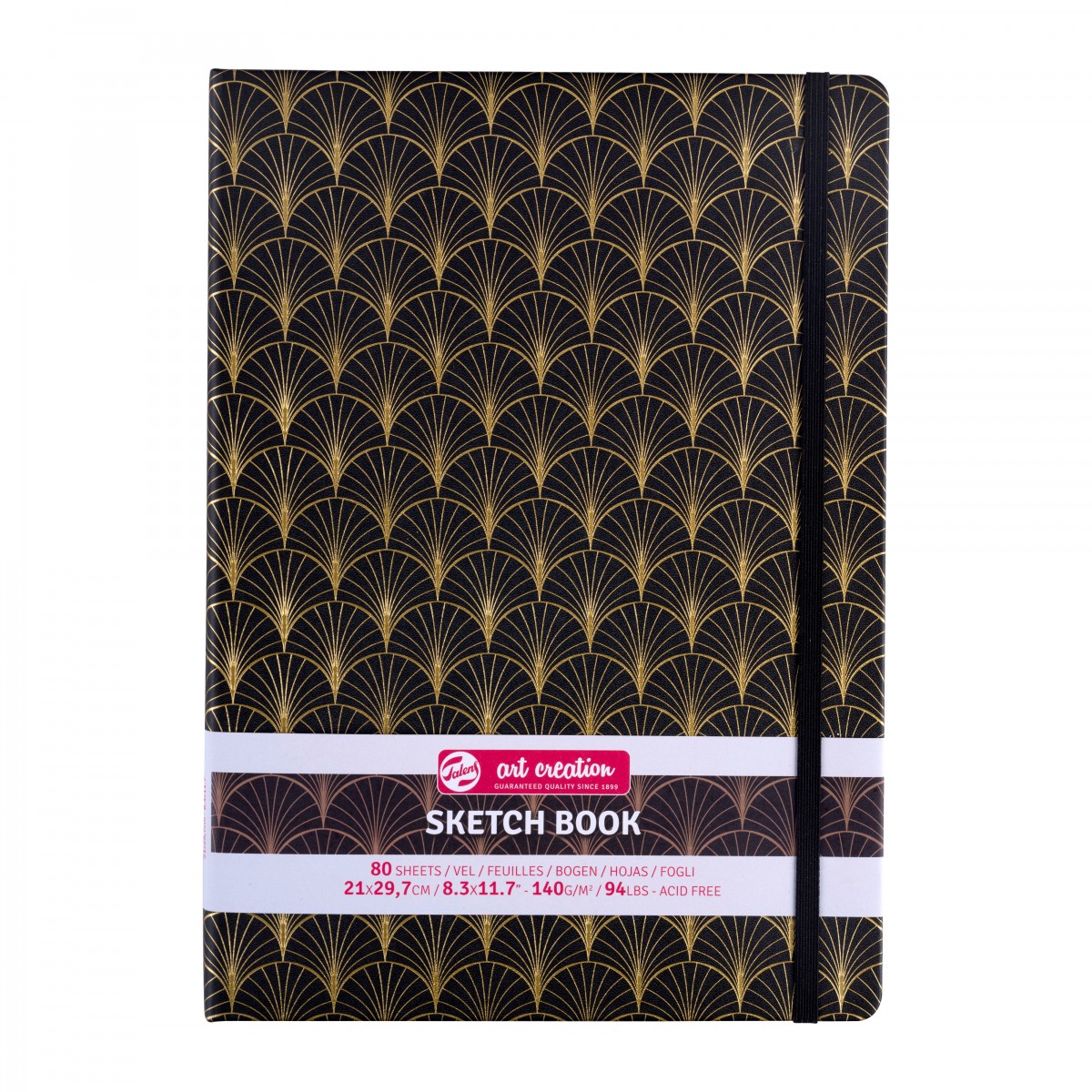 Talens Art Creation Sketchbook Art Deco | 21 x 29.7 cm, 140 g, 80 sheets