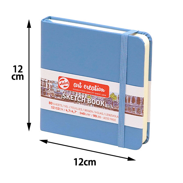 Talens Art Creation Sketchbook Lake Blue | 12 x 12 cm, 140 g, 80 sheets