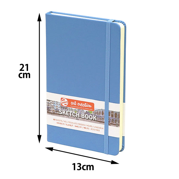 Talens Art Creation Sketchbook Lake Blue | 13 x 21 cm, 140 g, 80 sheets