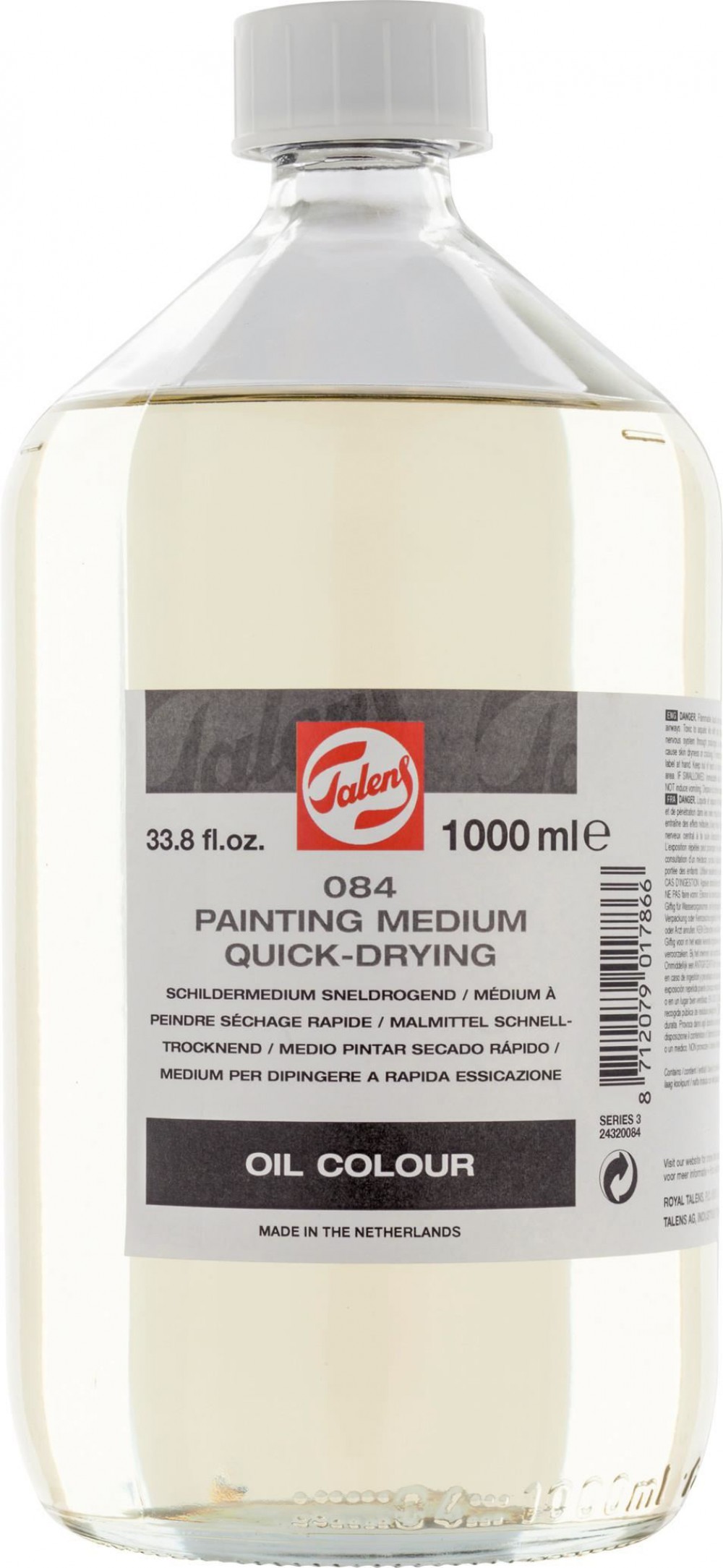 Talens Painting Medium Quick Drying 1000ml No:084