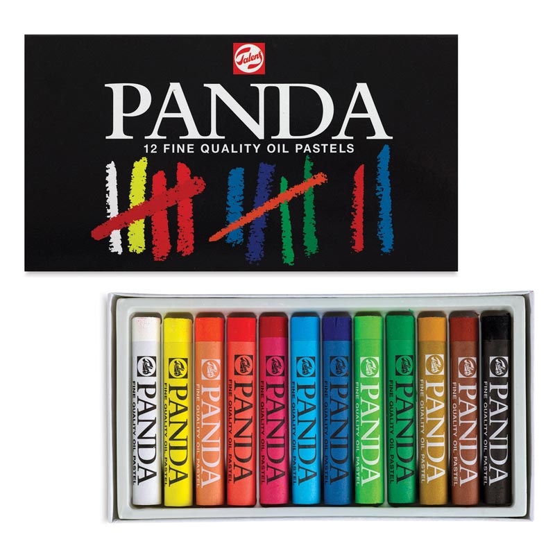 Talens Panda oil pastel set | 12 colours