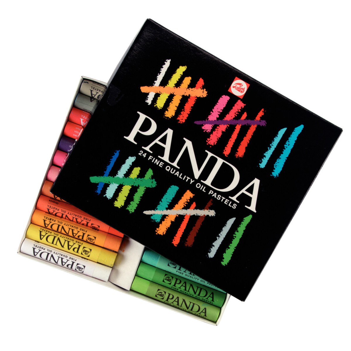 Talens Panda oil pastel set | 24 colours