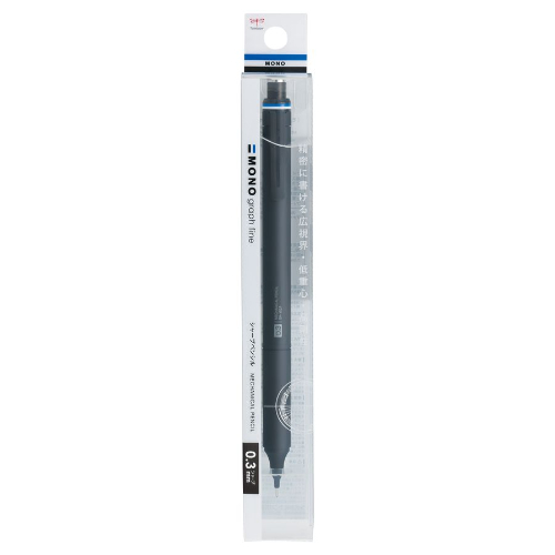 Tombow MONO Graph Fine Mekanik Kurşun Kalem 0,3mm PP kutulu (1ad) Siyah