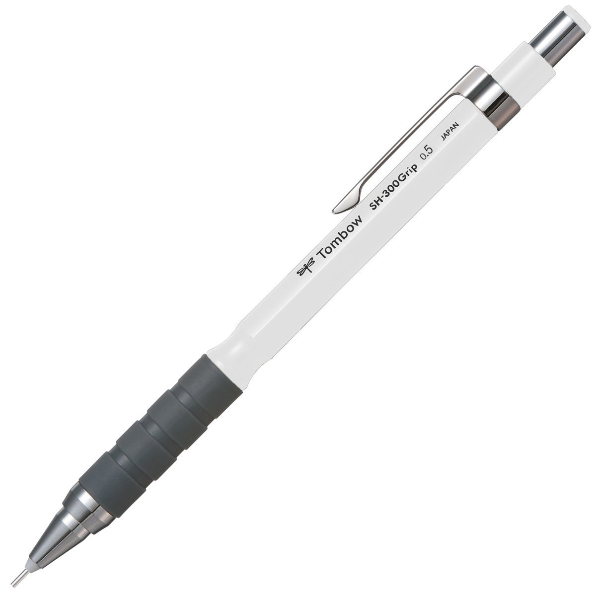 Tombow SH-300 Grip Mekanik Kurşun Kalem 0,5mm Beyaz Tombow SH-300 Grip Mekanik Kurşun Kalem 0,5mm Beyaz