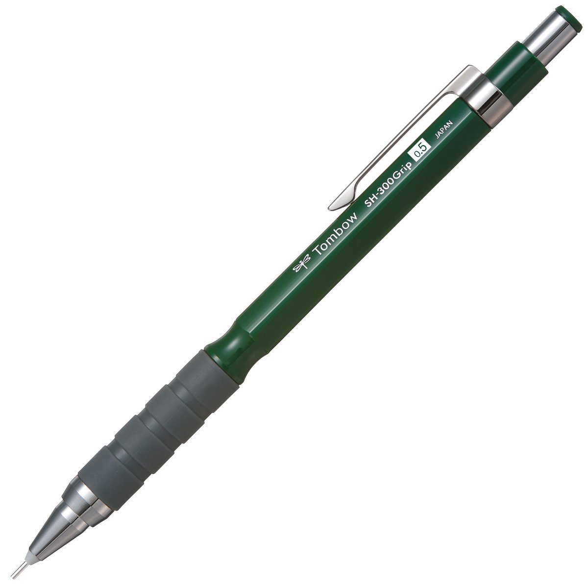 Tombow SH-300 Grip Mekanik Kurşun Kalem 0,5mm Koyu Yeşil