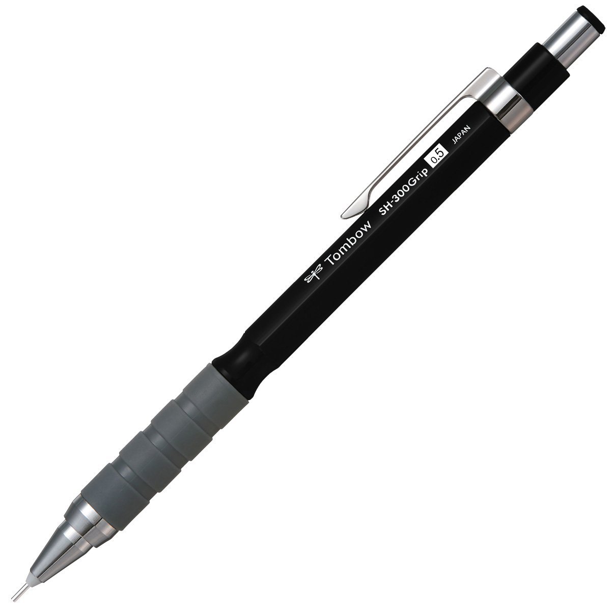 Tombow SH-300 Grip Mekanik Kurşun Kalem 0,5mm Siyah
