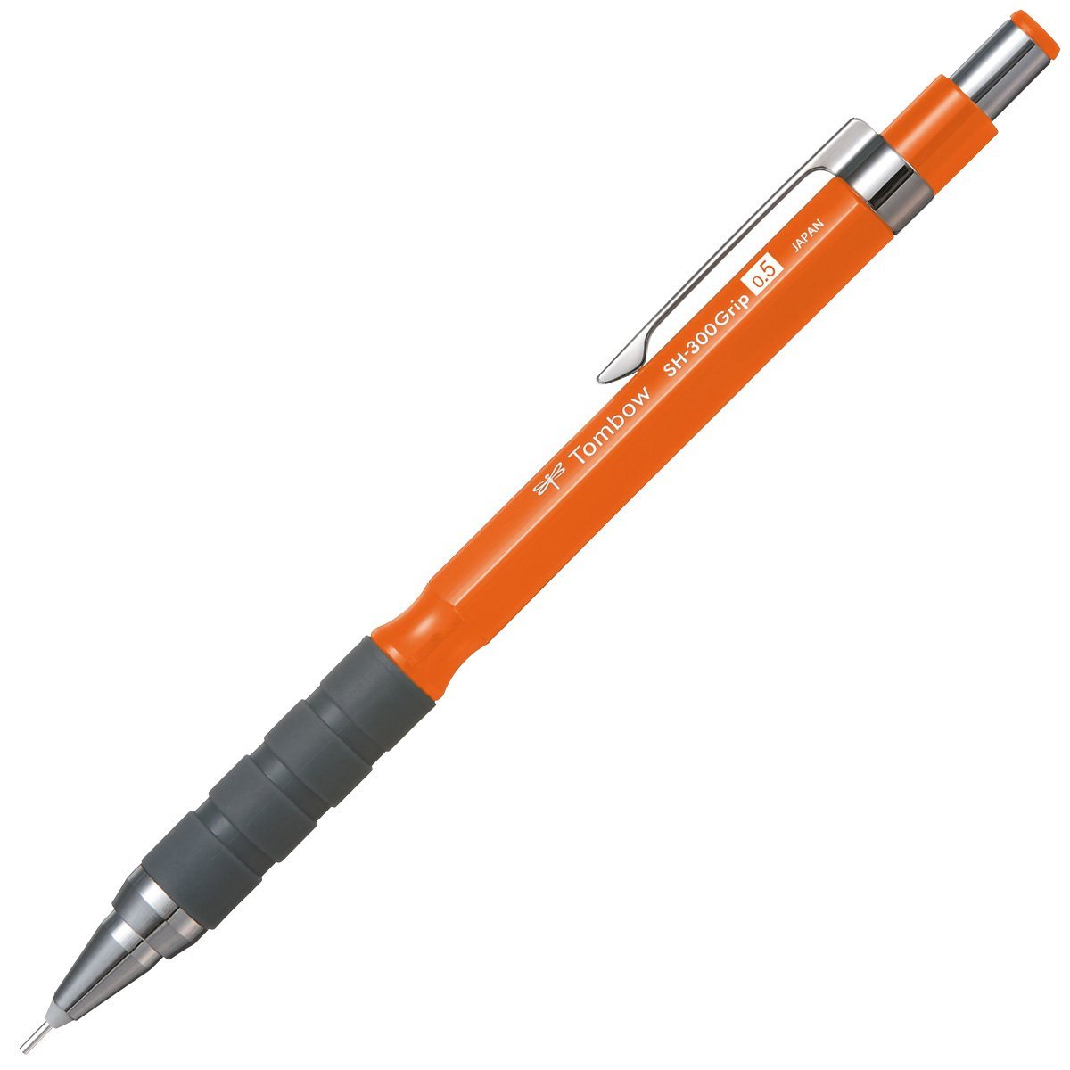 Tombow SH-300 Grip Mekanik Kurşun Kalem 0,5mm Turuncu