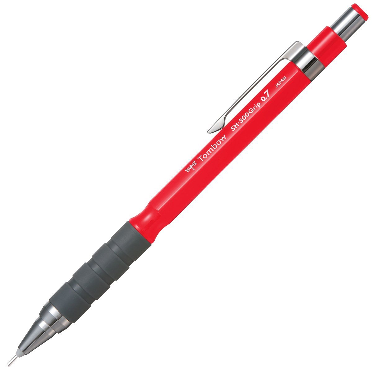 Tombow SH-300 Grip Mekanik Kurşun Kalem 0,7mm Koyu Pembe