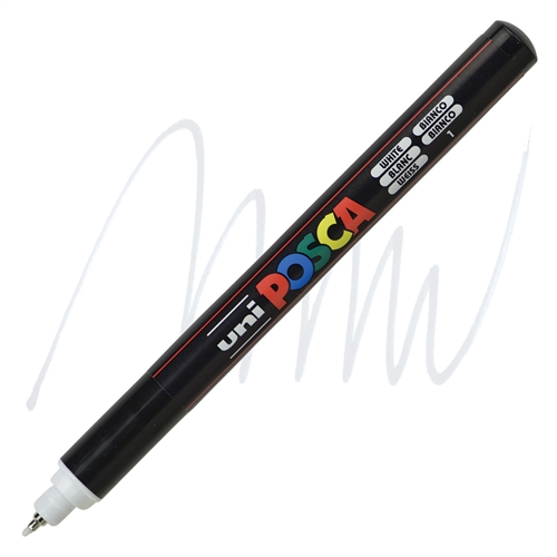 Uni Posca 1mr 0.7 Su Bazlı Poster Markörü Beyaz