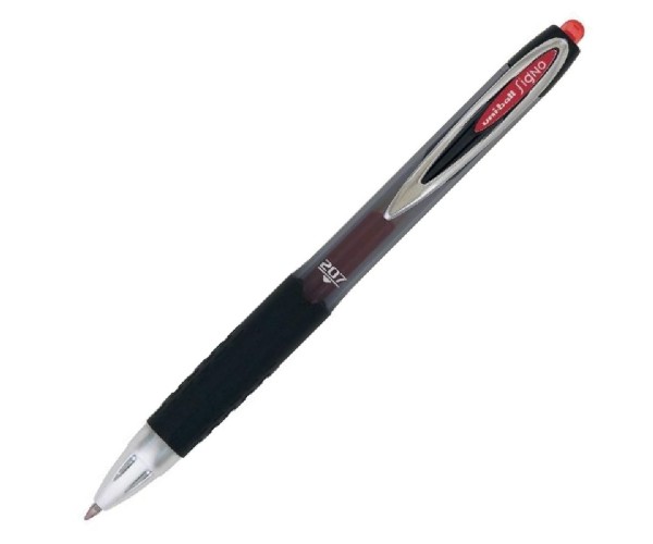 Uniball Signo 207 0.7 Mekanik Jel Kalem Kırmızı