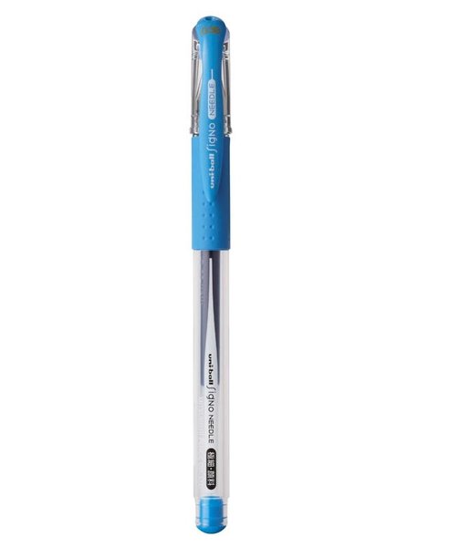 Uniball Signo Needle 0.38 İğneuçlu Jelkalem A.mavi
