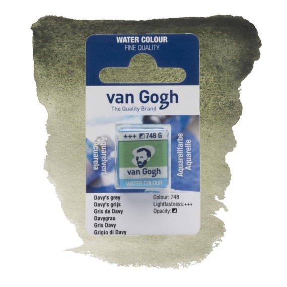Van Gogh Sulu Boya Tablet - Davy's Grey