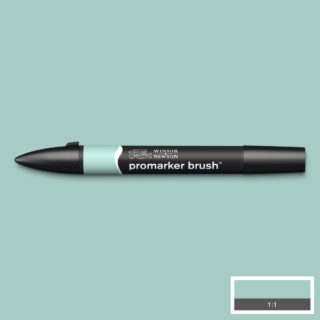 Winsor Newton Brush Marker Pebble Blue 373 (c217)
