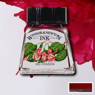 Wn Çizim Mürekkebi 14ml Crimson 203