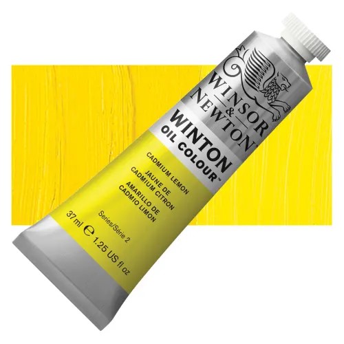Winsor Newton Yağlı Boya 37ml Cadmium Lemon Hue 087 (7)
