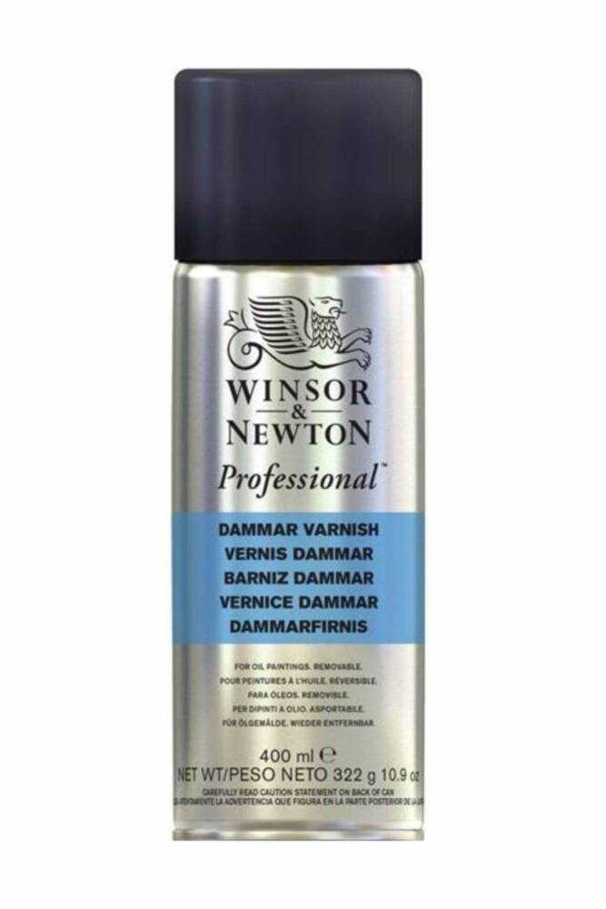 Winsor & Newton Professional Dammar Varnish Sprey (Damar Verniği) 400ml Winsor & Newton Professional Dammar Varnish Sprey (Damar Verniği) 400ml