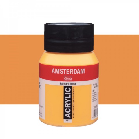 amsterdam all acrylic standart serisi 500 ml akrilik boya raw sienna