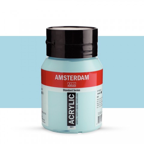 Amsterdam All Acrylıc Standart Serisi 500 Ml  Akrilik Boya - Sky Blue Lıght