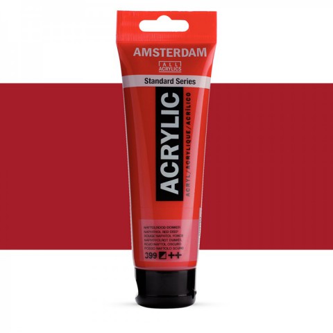Amsterdam Akrilik  120ml. Naph. Red Dp. 399