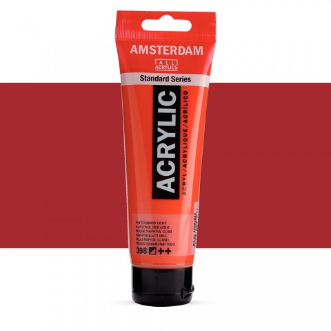 Amsterdam Akrilik  120ml. Naph. Red Lt. 398