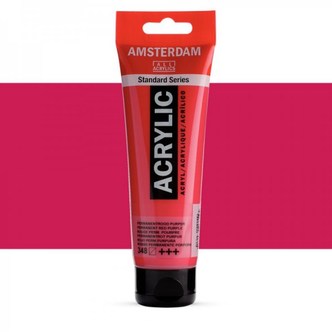 Amsterdam Akrilik  120ml. Perm. Rd. Purple 348