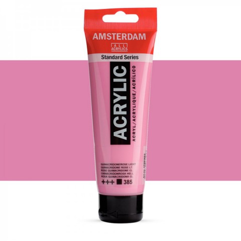 Amsterdam Akrilik 120ml. Quınac. Rose Lt 385