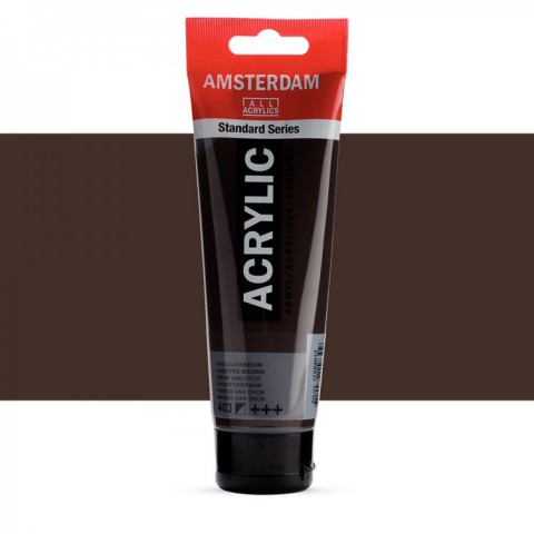 Amsterdam Akrilik  120ml. Vandyke Brown 403