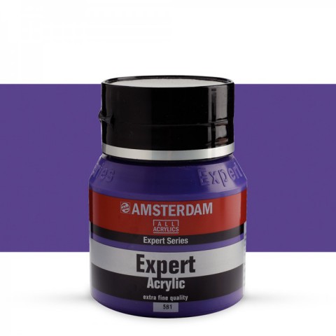 AMSTERDAM ALL ACRYLIC EXPERT SERİSİ 400 ML  AKRİLİK BOYA - PERMANENT BLUE VIOLET OPAQUE