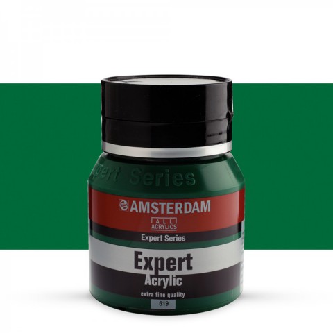 AMSTERDAM ALL ACRYLIC EXPERT SERİSİ 400 ML  AKRİLİK BOYA - PERMANENT GREEN DEEP