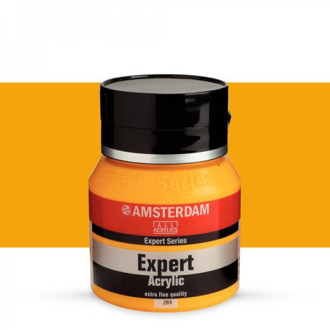 Amsterdam All Acrylıc Expert Serisi 400 Ml  Akrilik Boya - Permanent Yellow Deep