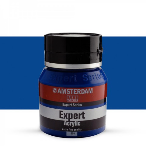 AMSTERDAM ALL ACRYLIC EXPERT SERİSİ 400 ML  AKRİLİK BOYA - PHTHALO BLUE