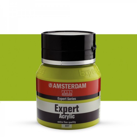 AMSTERDAM ALL ACRYLIC EXPERT SERİSİ 400 ML  AKRİLİK BOYA - YELOWISH GREEN