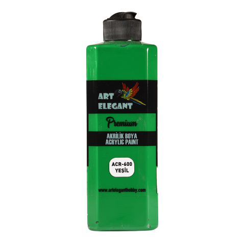 Art Elegant Akrilik Boya 400 Ml Yeşil