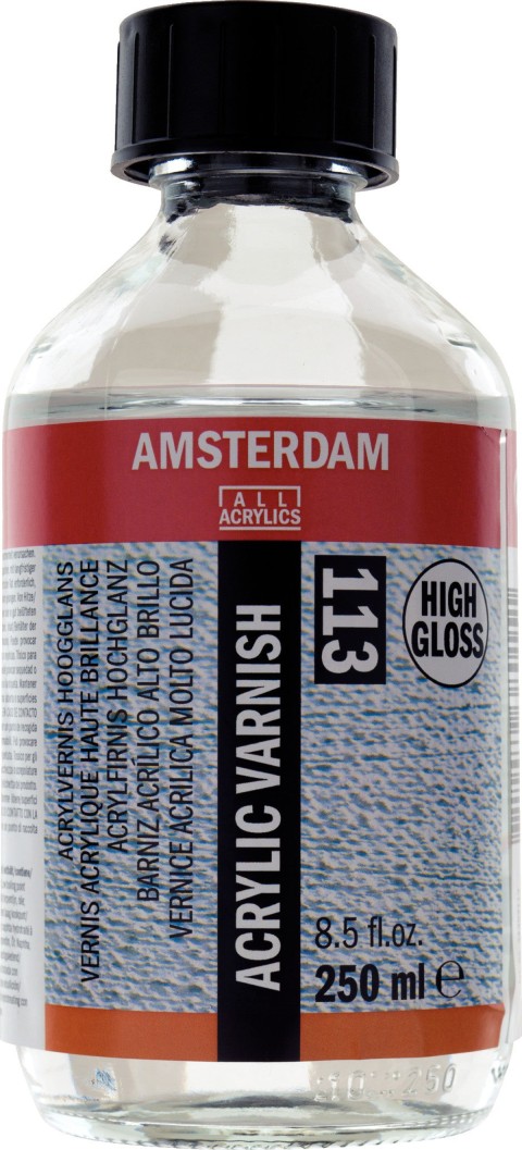 Amsterdam Acrylic varnish 113 high gloss 250 ml