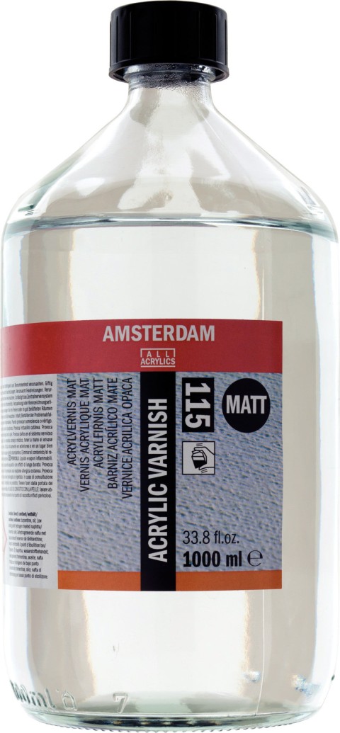 Amsterdam Acrylic varnish 115 matt 1000 ml