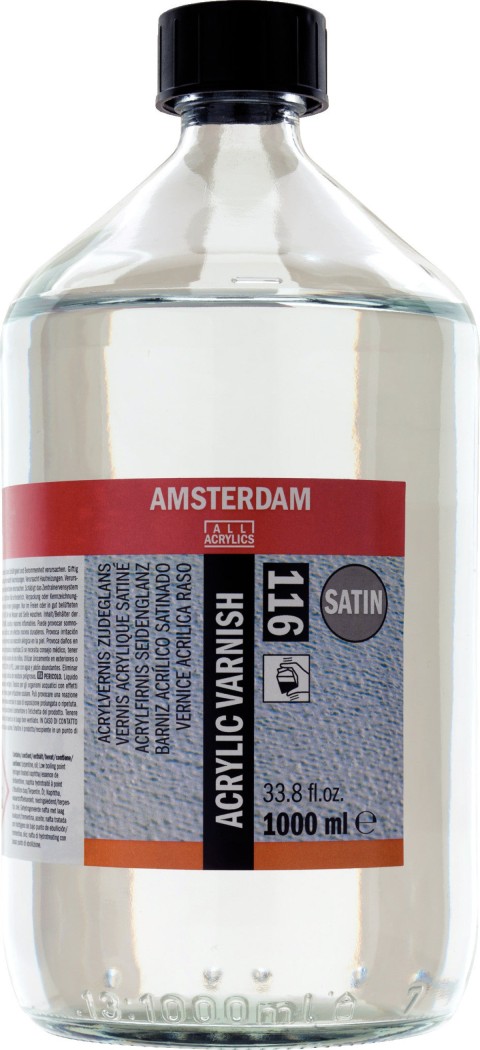 Amsterdam Acrylic varnish 116 satin 1000 ml