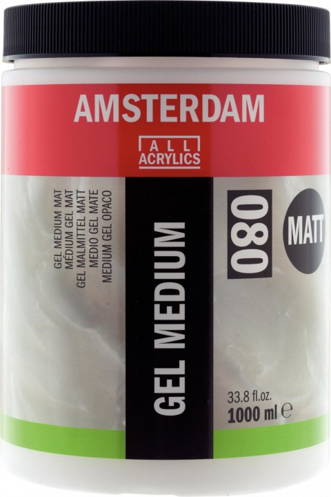 Amsterdam Akrilik Medium Gel Matt 1000ml No:080