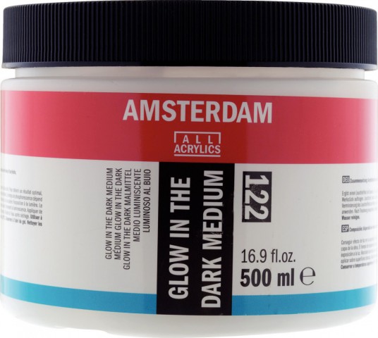 Amsterdam Akrilik Medium Glow In The Dark Medıum 500ml No:122