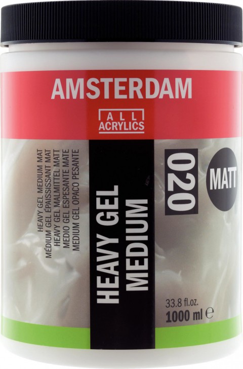 Amsterdam Akrilik Medium Heavy Gel Matt 1000ml No:020