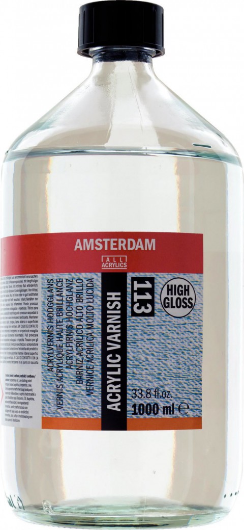 Amsterdam Akrilik Varnish Hıgh Gloss 1000ml No:113