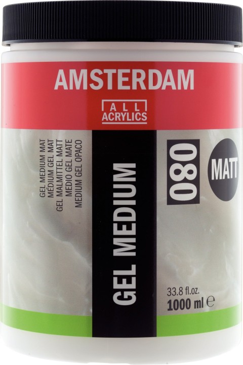 Amsterdam Gel medium matt 080 jar 1000 ml