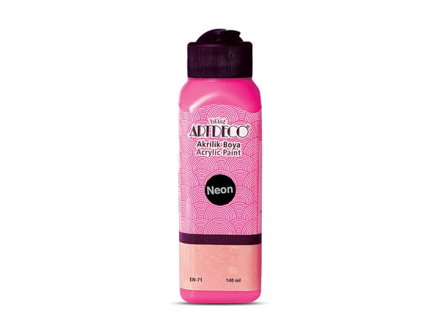 Artdeco Neon Akrilik Boya 140ml N.Pembe 930