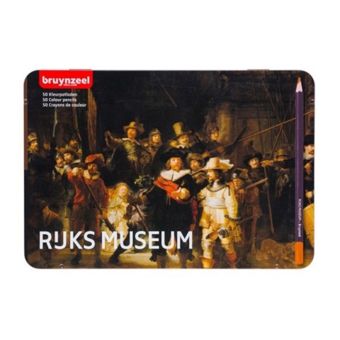 Bruynzeel Colour pencil tin Rijksmuseum - The Night Watch | 50 colours