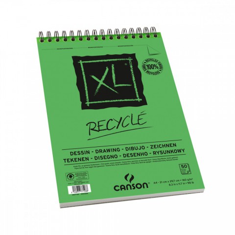 Canson Xl Geri Dönüşüm Spiral Blok 50fg.160gr A / 4