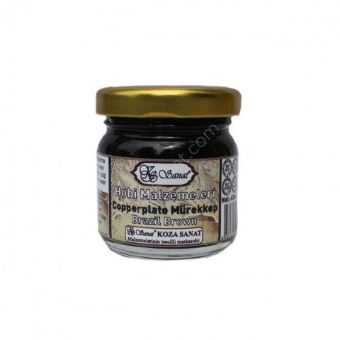 COPPERPLATE MÜREKKEP KAHVE - BRAZİL BROWN