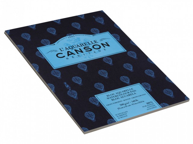 Canson L'aquarelle Heritage Suluboya Blok 300gr. 23x31cm Kalın D.