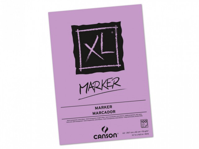 Canson Xl Marker Defteri - A4 - 70gr. 100 Yp.