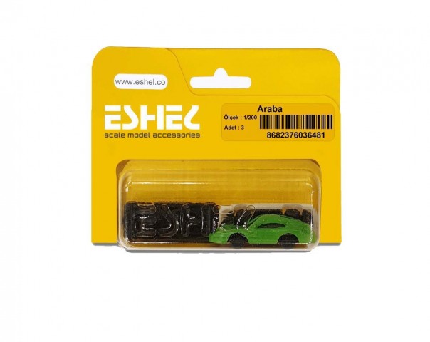 Eshel Maket Araba 1/200 3lü
