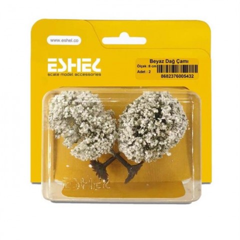 Eshel Maket Beyaz Dağ Çamı 2’li 8 cm
