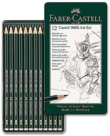 FABER 9000 DERECELİ KALEM SETİ (8B-2H)